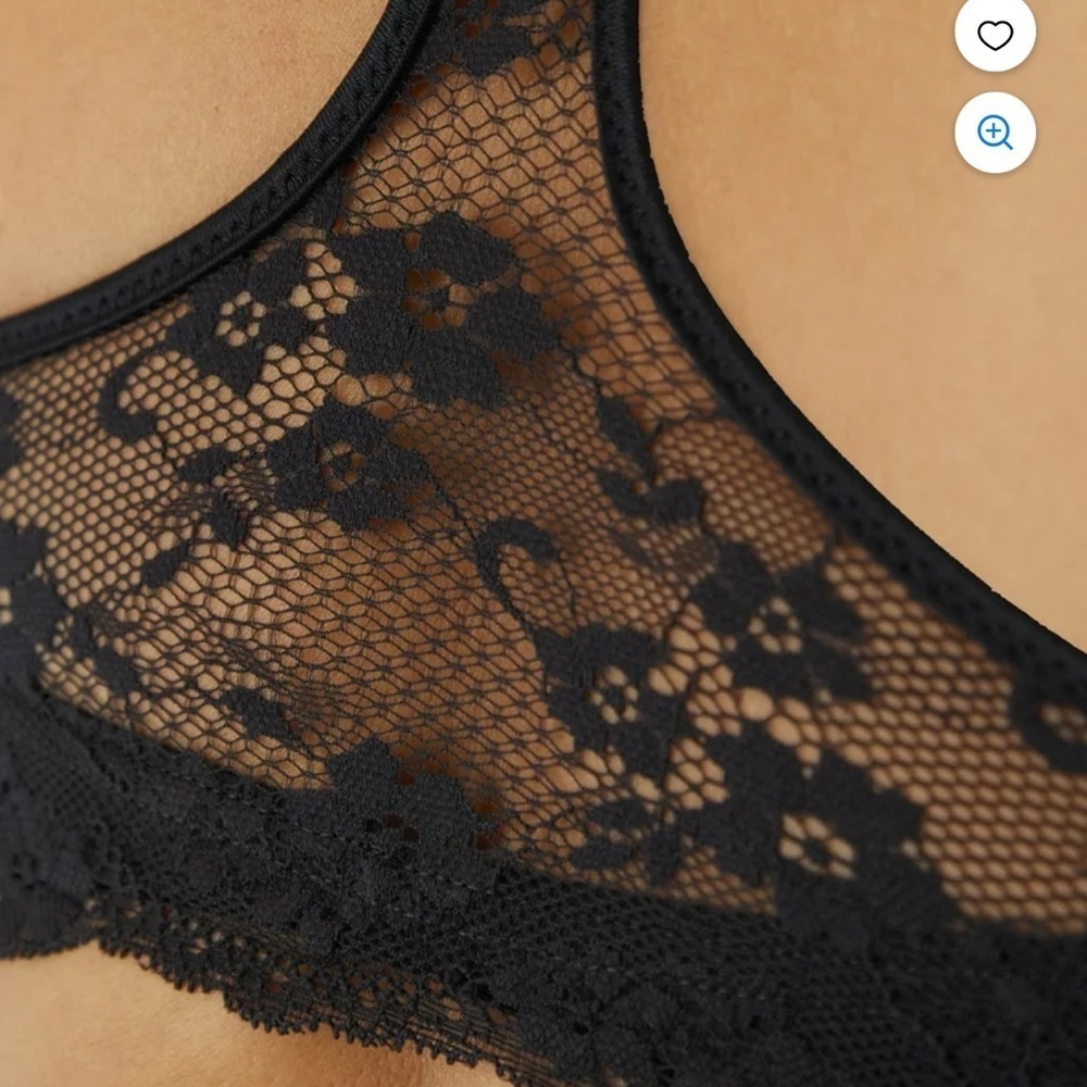 NWT Maidenform T-Shirt One Fab Fit Lace T-Back Front Closure Underwire 38DD - Picture 4 of 9